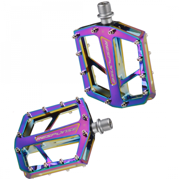 Response Elsener Custom Flat Pedal 9/16" 7mm Lager gedichtet OIL SLICK