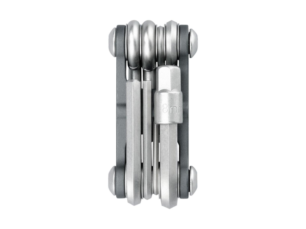 TOPEAK Topeak Miniwerkzeug 9 Road - Werkzeugstahl, 9 Funktionen, 92g, mit Neopren Ta...