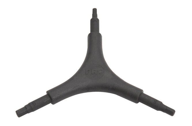 Pro PRO Dreiarminbusschlüssel 4/5/6 mm schwarz
