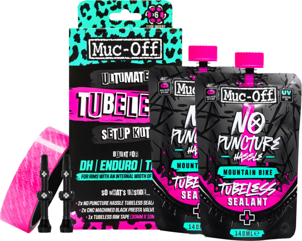 Muc-Off Ultimate Tubeless Setup Kit – DH / Trail / Enduro 44mm