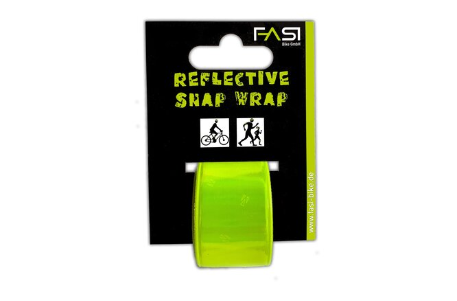 Fasi Fasi Snap Wrap Reflektorband 30 mm gelb