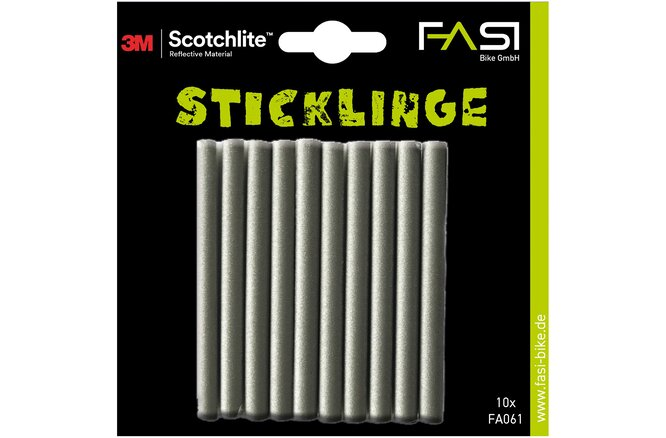 Fasi FASI Speichenreflektor Sticklinge Set à 10 Stk. silber