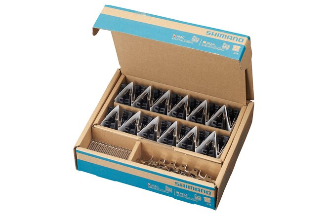 Shimano Shimano Bremsbeläge J05A Kunstharz mit Lamellen 25er Pack