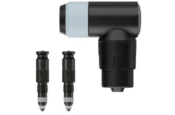 Schwalbe Schwalbe Ventileinsatz Clik Valve SV-SCV Set à 2 Stück &amp; Pumpenkopf schwarz