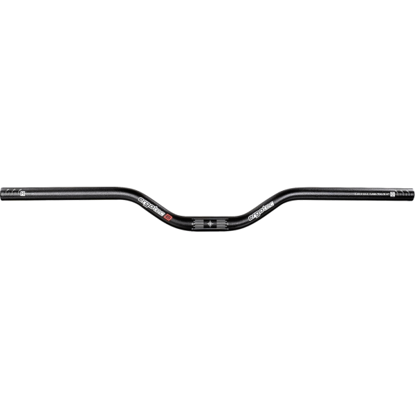 Ergotec Lenker, RISER BAR 30, 35.0, L:780 H:30 GL:260, 12°/5°, AL6061 black, SafetyLe...