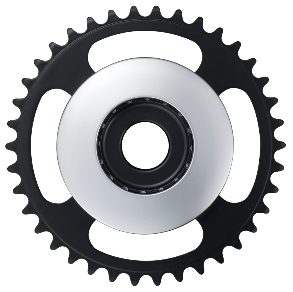 Shimano Kettenblatt STEPS SM-CRE61 38 Zähne 46.5 mm Kettenlinie mit Hosenschutz