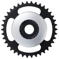 Shimano Kettenblatt STEPS SM-CRE61 38 Zähne 46.5 mm Kettenlinie mit Hosenschutz