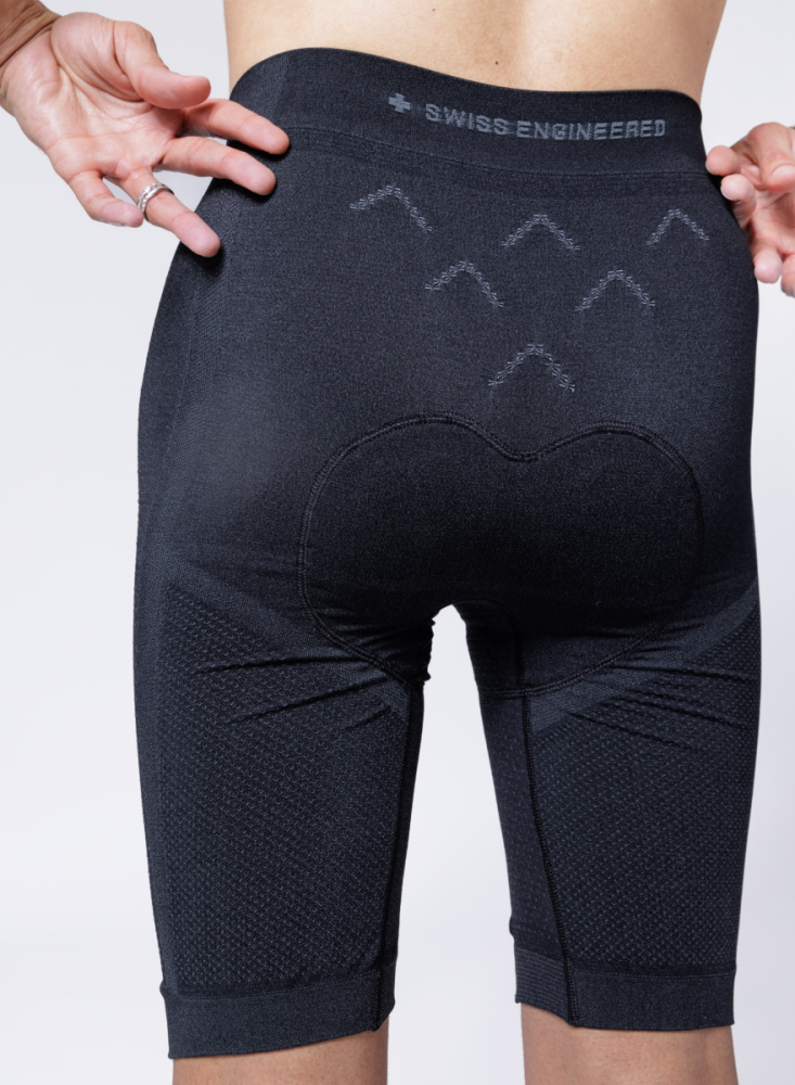 X-BIONIC Men XCeed Ride Liner Shorts X black/rhino grey