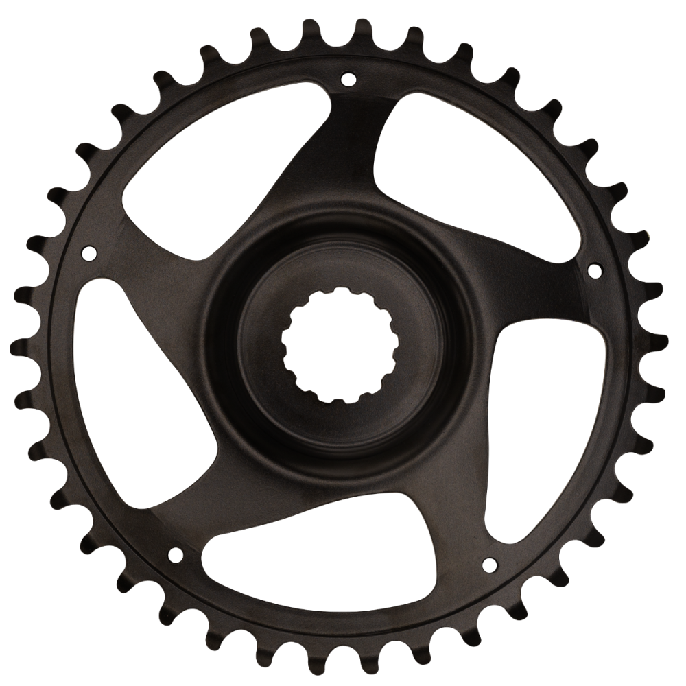 Bosch Kettenblatt, Gen 3, 38T, 11/128", direct mount, offset 3mm, Kettenlinie 47.5 und 50.0 mm, black