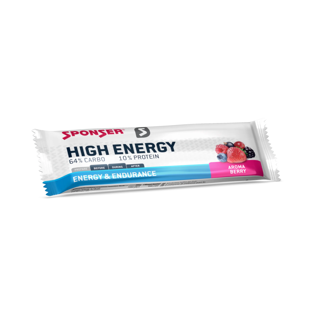 Sponser High Energy Bar, Berry, 45g