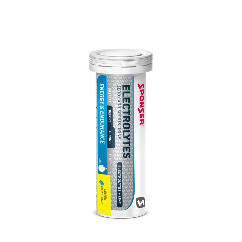 Sponser Electrolytes Lemon, 10 Tabs