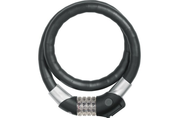 ABUS Abus Panzerkabelschloss Raydo Pro 1460/85 Code mit Halter TexKF schwarz