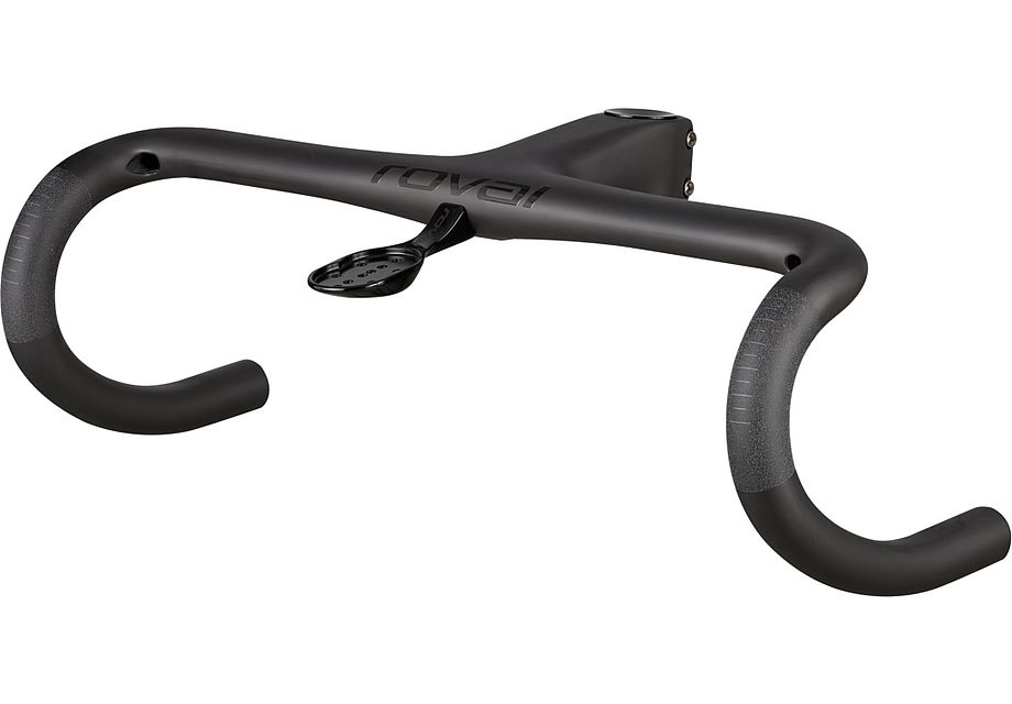 Specialized Roval Alpinist Cockpit II, Satin Carbon/Gloss Black, 120mm x 400mm 4 Flare