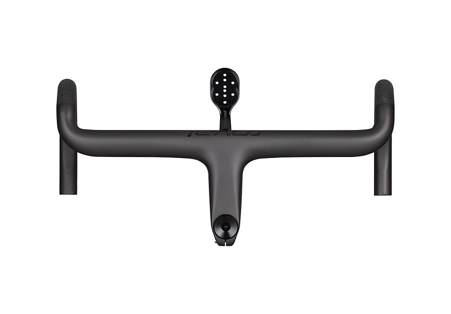 Specialized Roval Alpinist Cockpit II, Satin Carbon/Gloss Black, 120mm x 400mm 4 Flare