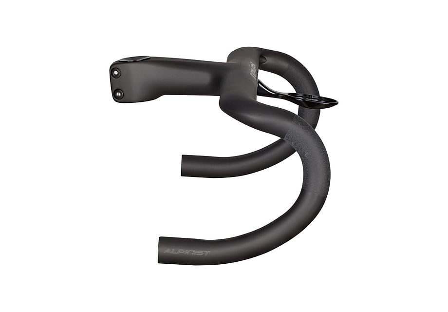 Specialized Roval Alpinist Cockpit II, Satin Carbon/Gloss Black, 120mm x 400mm 4 Flare