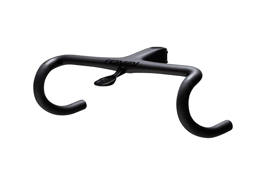 Specialized Roval Alpinist Cockpit II, Satin Carbon/Gloss Black, 120mm x 400mm 4 Flare