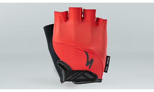 BG DUAL GEL GLOVE SF WMN RED