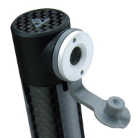 Topeak Micro Rocket Carbon Minipumpe - 11 bar, nur Presta, 55g
