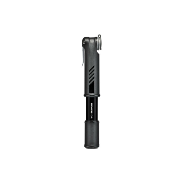 TOPEAK TOPEAK ROADIE DA Minipumpe, Alu, schwarz 120 psi / 8.3 bar, 18cm, für Road