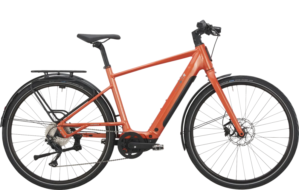 Cresta E-Drive Strada AIR GTS Bosch BES3 CPT400 SX Deore 10-Gang, Abus Akku-Schloss